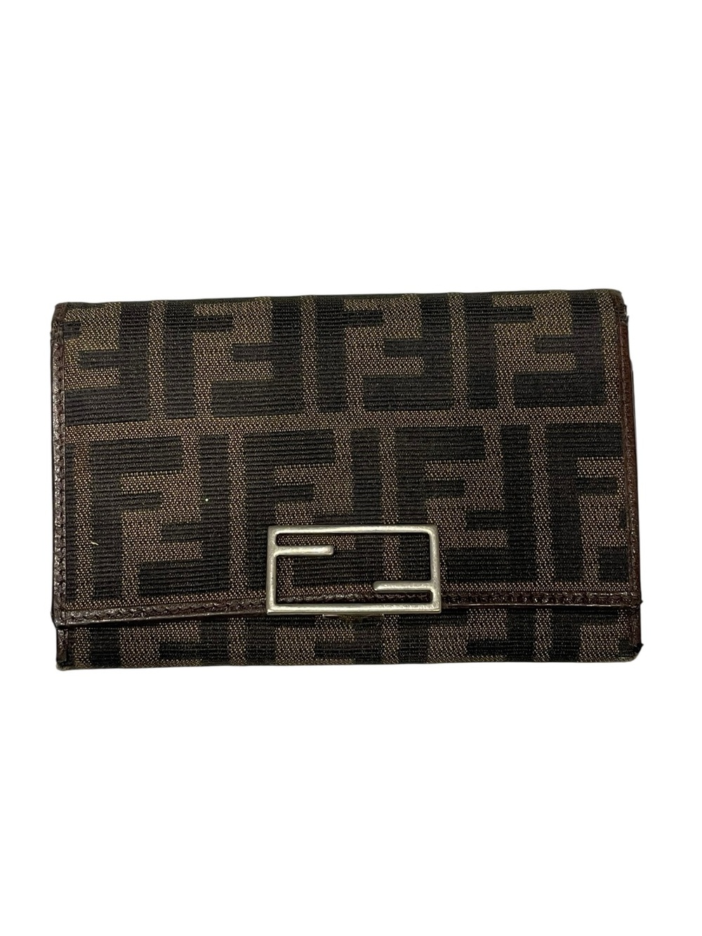 Authentic FENDI Zucca Pattern Wallet